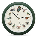 Mark Feldstein & Associates Singing Wild Game Birds of North America Hunting Wall/Desk Sound Clock, 8 Inch