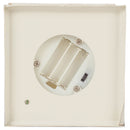 Holly Berry and Pine Look White Distressed 13.5 Inch Metal Decorative Hanging Lantern