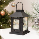 Mark Feldstein & Associates Led Coach Lantern Thomas Kinkade Village Box, Oil Rubbed Bronze