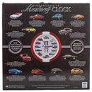 Mark Feldstein & Associates History of Mustang Sound Wall Clock, 13 Inch Red