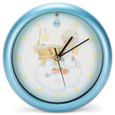 Mark Feldstein Peace On Earth Precious Moments Blue 8 x 8 Acrylic Holiday Hanging Wall Clock