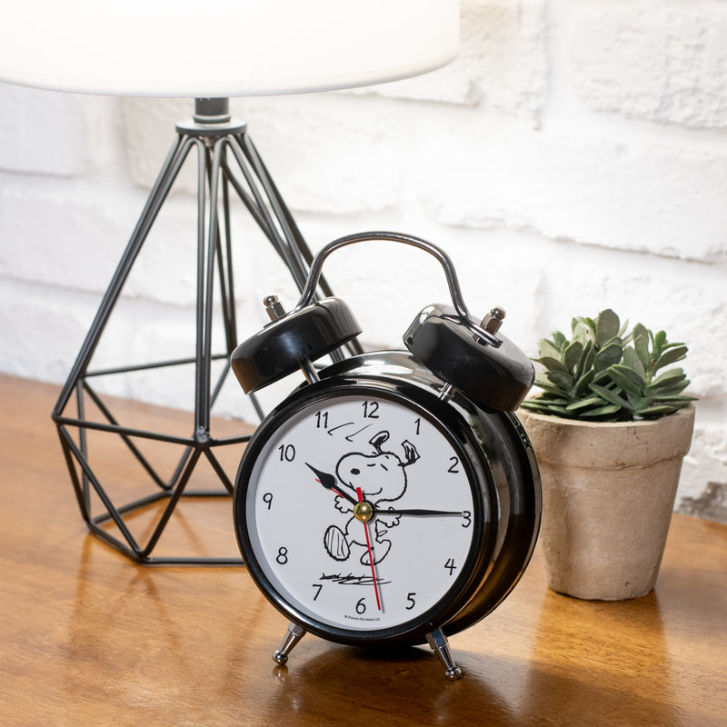 Mark Feldstein The Original Snoopy Peanuts Wacky Waker Bedside Alarm Sound Clock