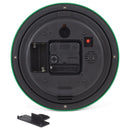 Peanuts Dog House Plays Carols Snowy Blue 8 x 8 Acrylic Holiday Wall Clock