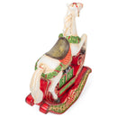 Mark Feldstein & Associates Rocking Horse Countdown White 11 inch Resin Stone Holiday D‚âàŒ©cor Advent Calendar