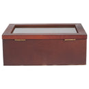 Mark Feldstein and Associates Window Display Wooden Tea Chest 6 Compartment