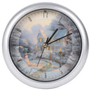 Mark Feldstein & Associates Thomas Kinkade The Night Before Christmas Musical Musical Christmas Carol Clock-8"