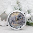Mark Feldstein & Associates Thomas Kinkade The Night Before Christmas Musical Musical Christmas Carol Clock-8"