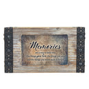 Memories Things You Love Rustic Elegance Dove Grey Music Box Plays Wonderful World
