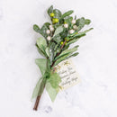 Home decor artificial flowerperfect for table top display during the Christmas holiday season