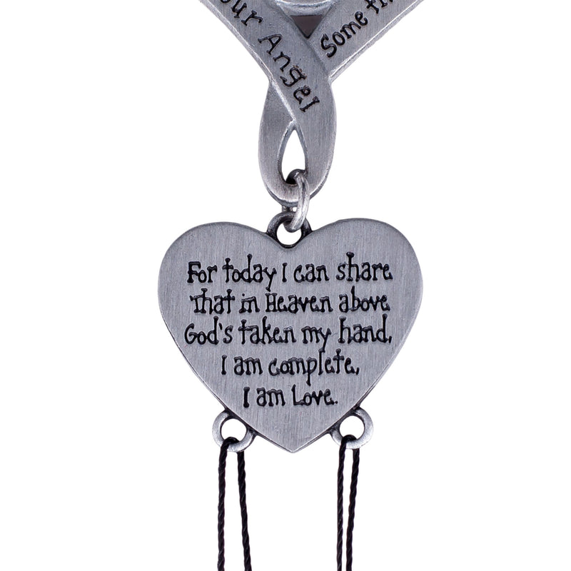 A Gift from Heaven Pewter Memorial Wind Chime