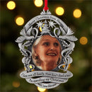Merry Christmas from Heaven Remembrance Picture Keepsake Ornament with Poem in Gift Box