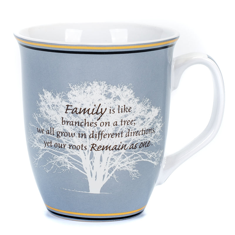 Family Like Branches On A Tree 16 Ounce Ceramic Stoneware Coffee Mug