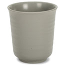 Grey Matte Glaze Finish 17 ounce Stoneware Coffee Cup Mugs Set of 4