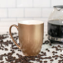 Drinkware 10 ounce coffee cup set designed and made with new bone china