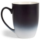 two-colors matte glaze mugs - Black