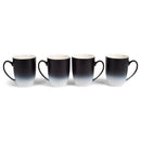 two-colors matte glaze mugs - Black