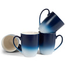 two-colors matte glaze mugs - Blue
