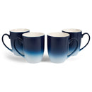 two-colors matte glaze mugs - Blue