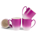 two-colors matte glaze mugs - Pink