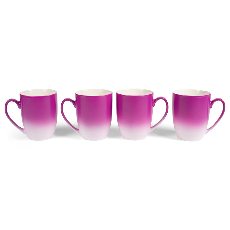 two-colors matte glaze mugs - Pink