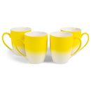 two-colors matte glaze mugs - Yellow