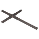 Patina Bronze 15 x 12 inch Metal Wall Cross