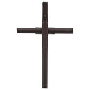 Patina Bronze 15 x 12 inch Metal Wall Cross