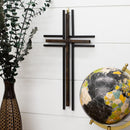 Dicksons Double Layer 16 inch Decorative Metal Wall Cross