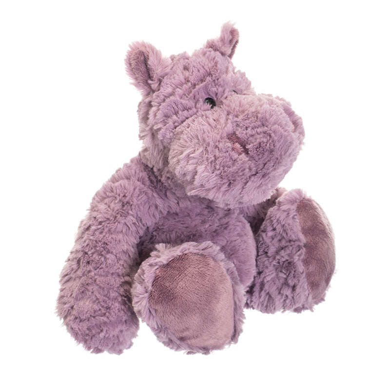 DEMDACO Livia Mellow Fellows Hippo Friend Lavender Children's Plush Stuffed Animal Toy