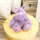 DEMDACO Livia Mellow Fellows Hippo Friend Lavender Childrens Plush Stuffed Animal Toy
