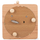 Cottage Garden Castle Car Woodgrain 17 inch Beech Wind-Up Musical Figurine