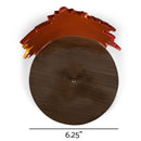 Elanze Designs Fall Leaves 12 inch Resin and Wood Harvest Paper Towel Holder