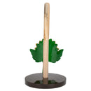 Elanze Designs Yellow Sunflower 12 inch Resin and Wood Paper Towel Holder