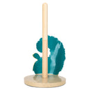 Elanze Designs Turtle Ocean Wave 12 inch Resin and Wood Paper Towel Holder