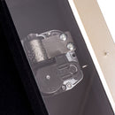 50th Anniversary Silvertone Gold Inlay Jewelry Music Box Plays Unchained Melody