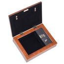 Sister Woodgrain Ornate Music Box Plays Wonderful World