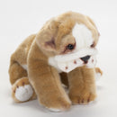 Nat and Jules Laying Large Bulldog Childrens Plush Stuffed Animal Toy