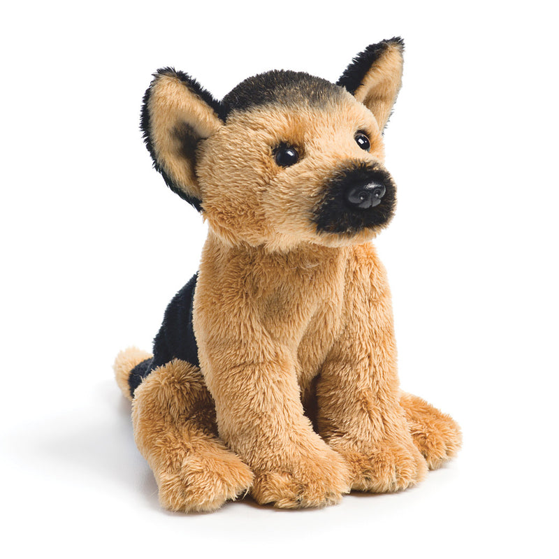 DEMDACO German Shepherd Puppy Children's Plush Beanbag Stuffed Animal Toy