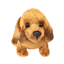 DEMDACO Light Brown Dachshund Childrens Plush Beanbag Stuffed Animal Toy