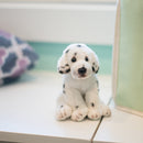 DEMDACO Spotted Dalmatian Dog Childrens Plush Beanbag Stuffed Animal Toy