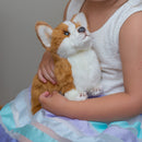 Nat and Jules Standing Small Corgi Dog Childrens Plush Stuffed Animal Toy