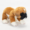 Nat and Jules Lounging Large Boxer Dog Childrens Plush Stuffed Animal Toy