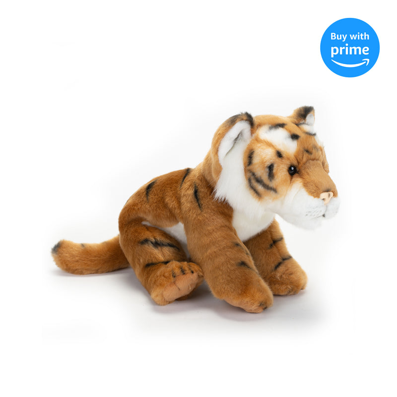 Nat and Jules Playful Large Tiger Friend Children's Plush Stuffed Animal Toy
