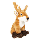 DEMDACO Little Brown Buck Deer Childrens Plush Beanbag Stuffed Animal Toy