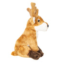 DEMDACO Little Brown Buck Deer Childrens Plush Beanbag Stuffed Animal Toy