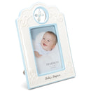 DEMDACO Blue Babys Baptism 6.75 x 9.75 Porcelain Picture Frame