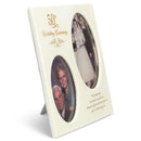 Dicksons 50th Wedding Anniversary Oval Double Picture Resin Stone Picture Frame
