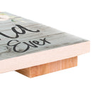 Best Nana Ever Floral Green 7 x 5 Pine Wood Mothers Day Mini Sign Plaque