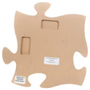 P. Graham Dunn Home Where Mom is Floral Pink 12 x 12 Pine Wood Decorative Puzzle Piece Plaque