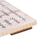 P. Graham Dunn I Love You More Vintage Cream 24 x 14 Pine Wood Decorative Pallet Plaque